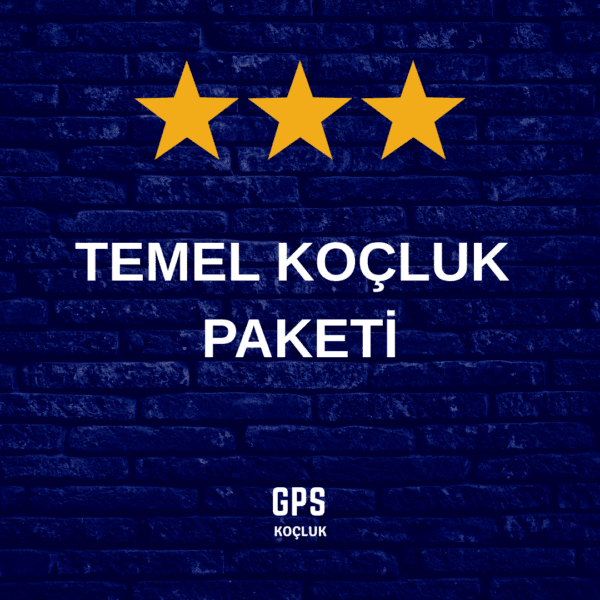 Temel Koçluk Paketi 1 Aylık